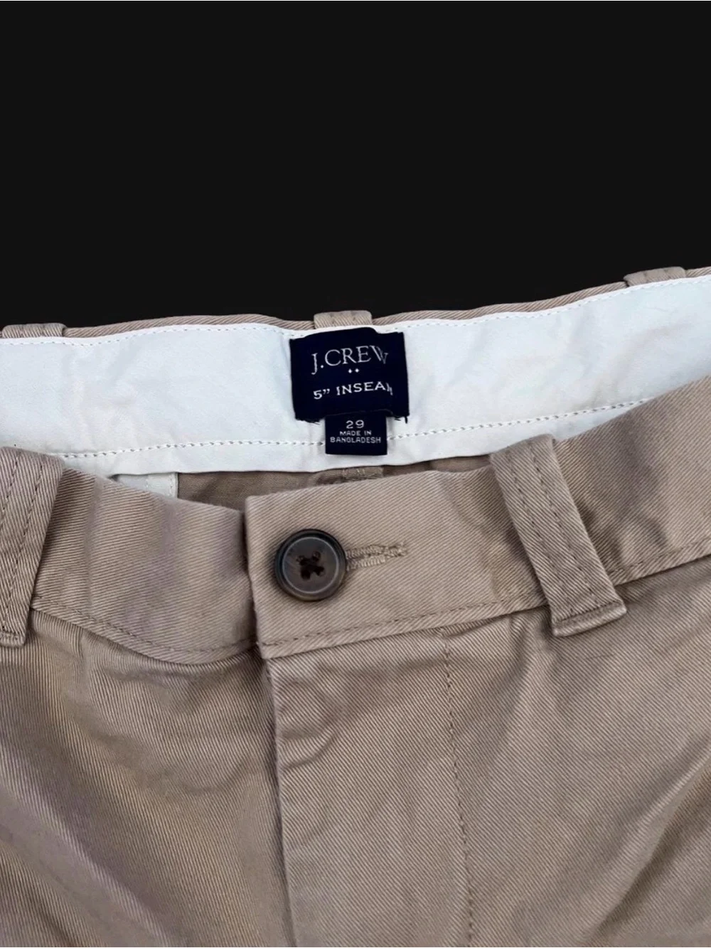 J. Crew Tan mid rise shorts 🩳